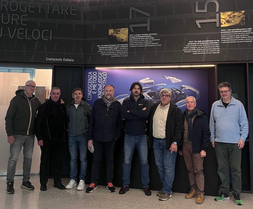 Il GERGS in visita nella sede del Dallara automobili a Varano Melegari