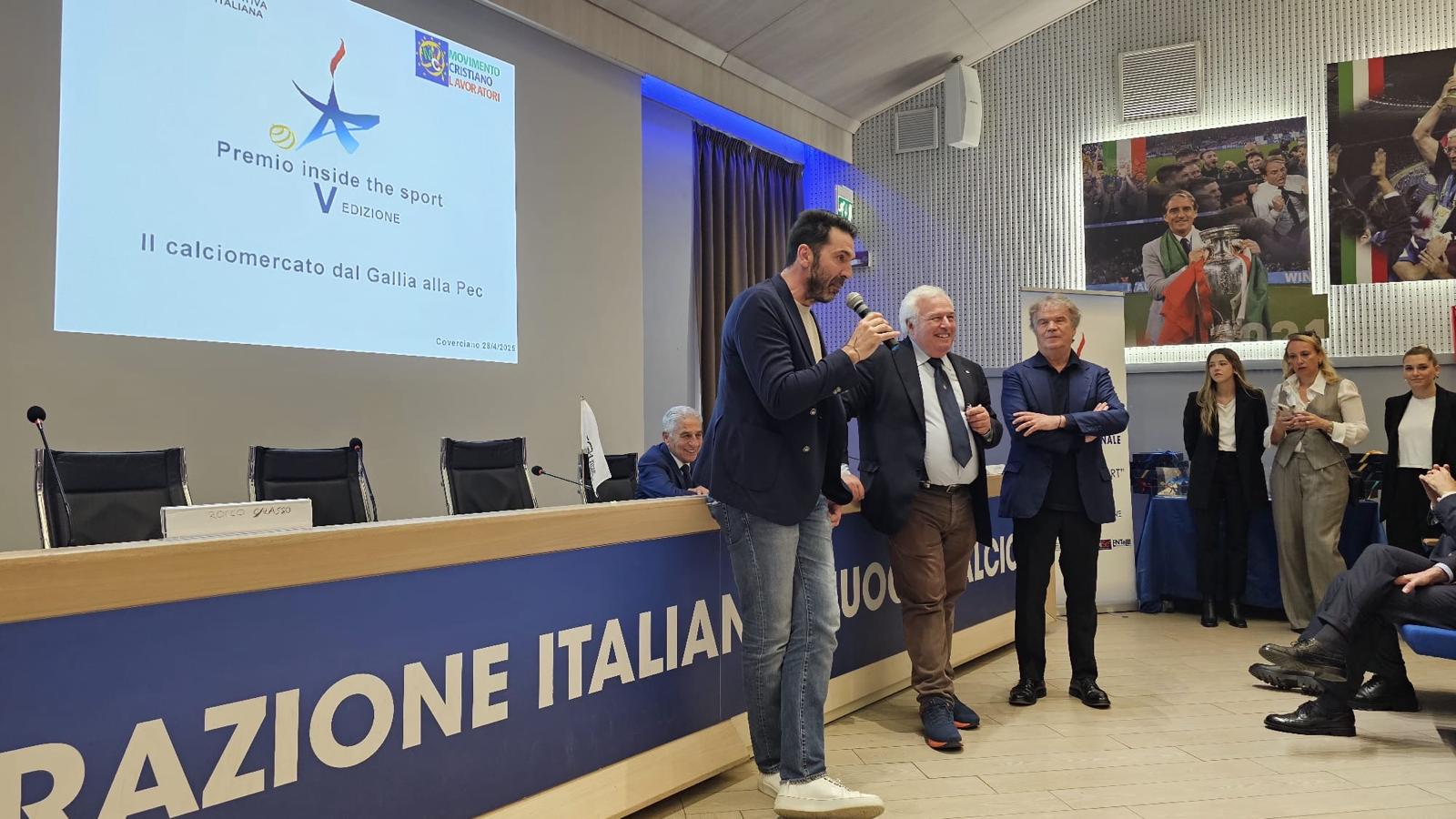 INSIDE THE SPORT, EVENTO USSI. MANCINI TORNA A COVERCIANO, COL MUNDIAL GROSSO E PARATA DI STELLE