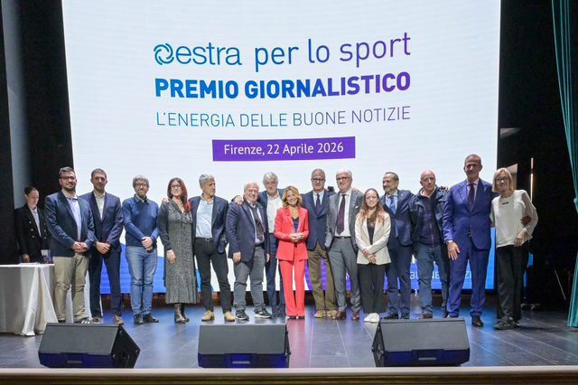 Premio giornalistico “Estra per lo Sport: l’energia delle Buone Notizie”
