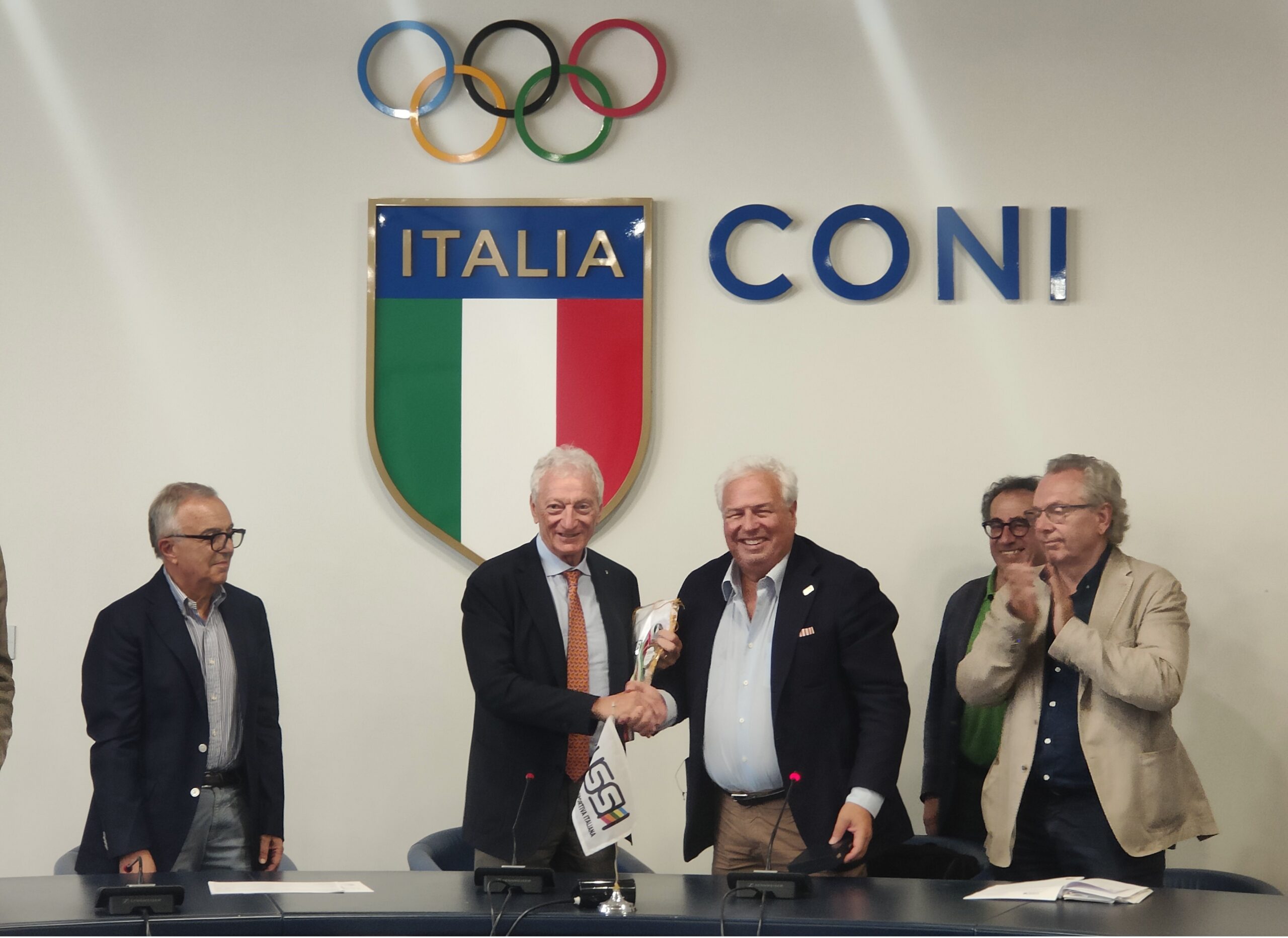 USSI incontra il Presidente CONI, Luciano Buonfiglio